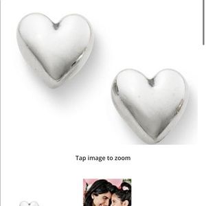 James Avery heart earrings